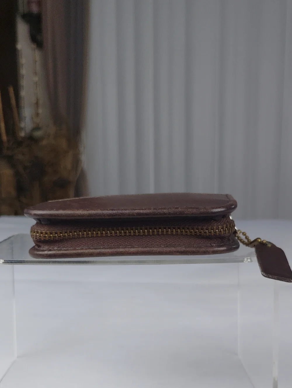 Coach Vintage Brown Leather Zip Wallet. - Picture 6 of 15